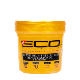 Gel Coiffant Olive Karité Ricin Lin - Eco Style Gold Gel - Eco Styler