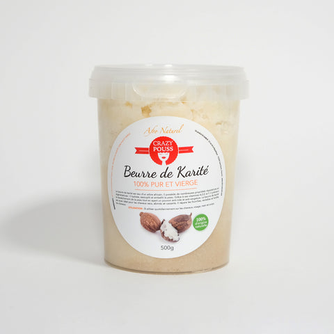 CRAZY POUSS-Beurre De Karité 500G