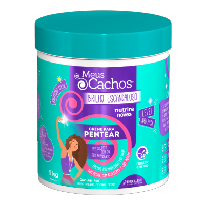 Novex Mes Boucles Super Shiny Après-Shampooing sans Rinçage 1kg