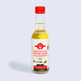 CRAZY POUSS-Huile Ricin Jojoba Avocat-250ML