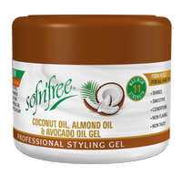 SOFN'FREE  Gel à l'huile de noix de coco, l'huile d'amande et l'huile d'avocat 250ml