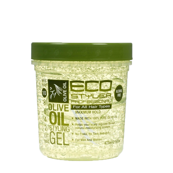 Gel Coiffant à l'Huile d'Olive - Eco Styler