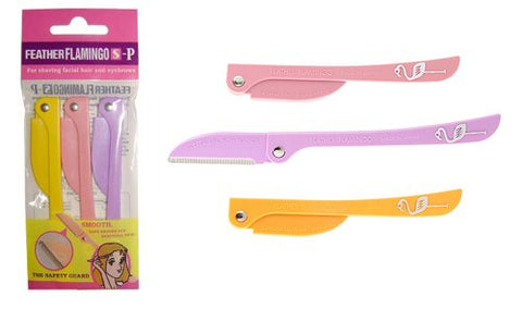 RASOIR SOURCILS/CORPS FLAMINGO
