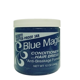 BLUE MAGIC-Brillantine bleue Hair Dress 340g
