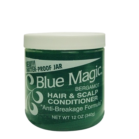 Revitalisant à la Bergamote, Blue Magic - Bergamot Hair And Scalp Conditioner 340g