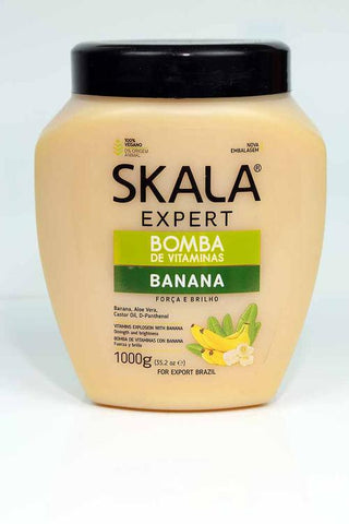 SKALA-bomba de vitaminas Banana-Crème de traitement-1KG