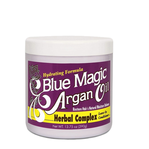 Blue Magic - Argan Oil Herbal Complex Leave In Conditioner 390g