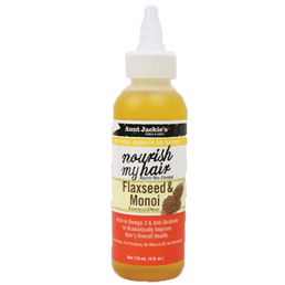 Nourish My Hair - Flaxseed & Monoi Oil - Aunt Jackie's Natural Growth Oil Blends 118ml