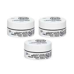 PACK RED ONE - BRIGHT WHITE AQUA HAIR WAX FULL FORCE