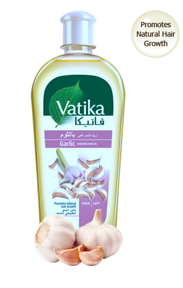 VATIKA -Huile capillaire enrichie à l'ail -200ML