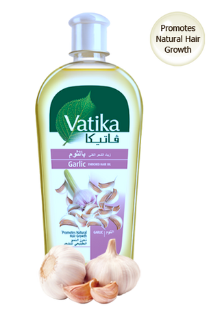 VATIKA -Huile capillaire enrichie à l'ail -200ML