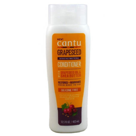 CANTU-Après-shampoing réparateur aux PEPINS DE RAISINS 400ml