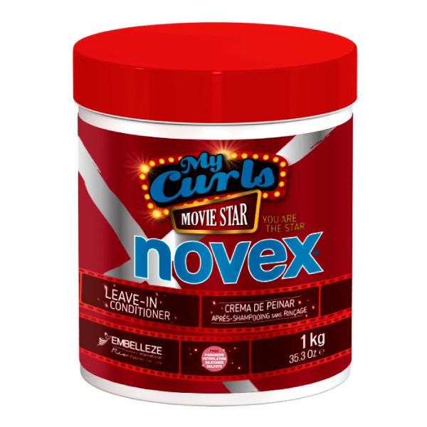 NOVEX -MOVIE STAR- CREME BOUCLES SANS RINCAGE  1kg