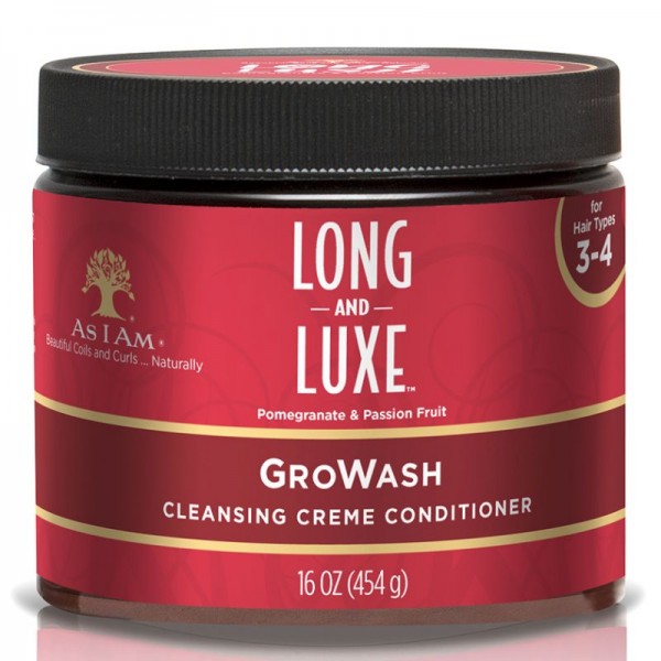 AS I AM -Après-shampooing Nettoyant LONG &LUXE 454g