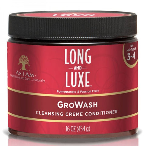AS I AM -Après-shampooing Nettoyant LONG &LUXE 454g