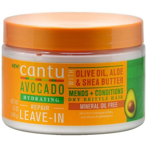 CANTU AVOCADO-Après-shampooing sans rinçage AVOCAT & KARITÉ 340g