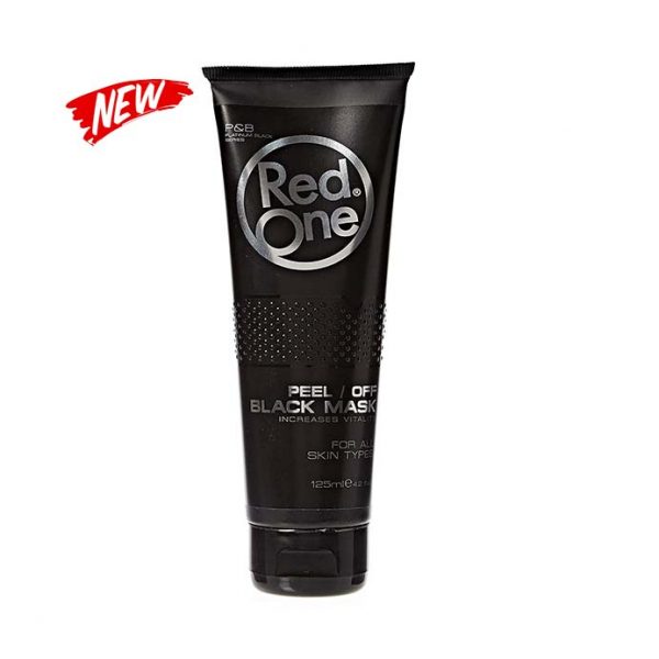 RED ONE PEEL OFF BLACK MASQUE VISAGE-125ML