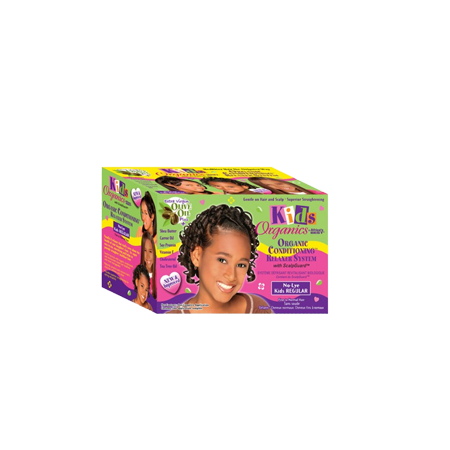 KIDS ORGANICS CONDITIONING NO LYE RELAXER SYSTEM REGULAR