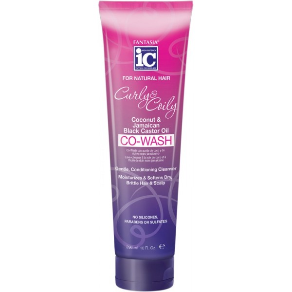 IC FANTASIA-Co-wash pour boucles CURLY & COILY Coco & Ricin 296ml