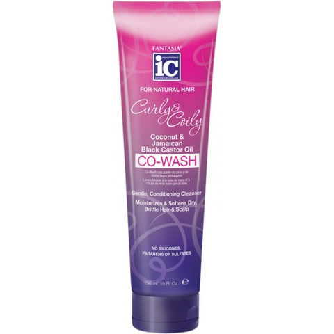 IC FANTASIA-Co-wash pour boucles CURLY & COILY Coco & Ricin 296ml