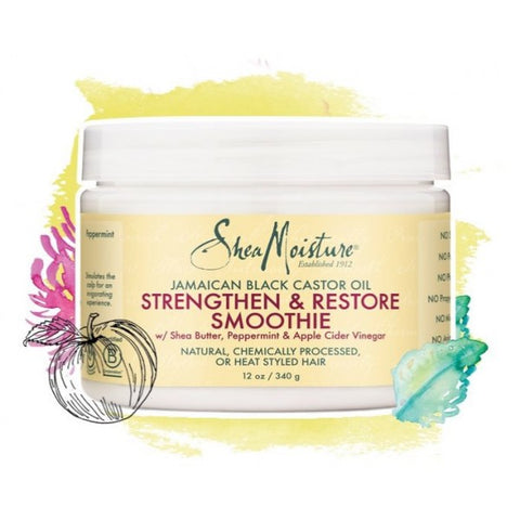 SHEA MOISTURE-JBC OIL-Crème Smoothie Ricin  340g