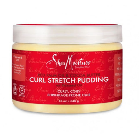 SHEA MOISTURE-RED PALM & COCOA -Crème hydratante pour boucles PUDDING-340G