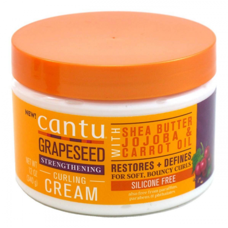 CANTU -Crème pour boucles aux pépins raisins 340g
