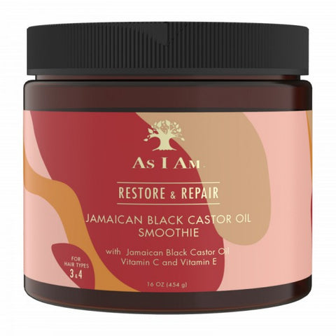 AS I AM-Crème "smoothie" RICIN NOIR DE JAMAIQUE