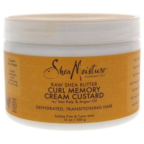 SHEA MOISTURE - RAW SHEA BUTTER -Crème transition boucles- 340g