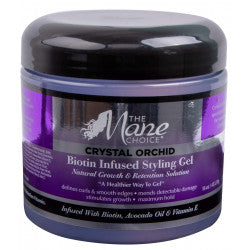 THE MANE CHOICE-GEL COIFFANT INFUSÉ À LA BIOTINE ET À L'ORCHIDÉE DE CRISTAL-453G