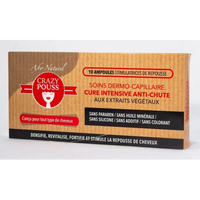 CRAZY POUSS-Cure intensive ANTI CHUTE x 10 ampoules