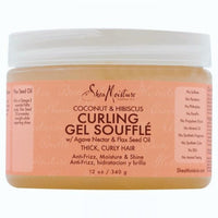 SHEA MOISTURE- COCONUT & HIBISCUS-GEL SOUFFLE- 340g