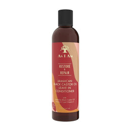 AS I AM -Leave-in réparateur RICIN NOIR DE JAMAIQUE 237ml