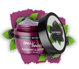 Aunt Jackie's Butter Fusions TRESS BOOST – Blackberry & Castor Hair Growth Masque 227g