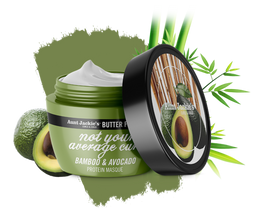 Aunt Jackie's Butter Fusions NOT YOUR AVERAGE CURL – Bamboo & Avocado Protein Masque 227g