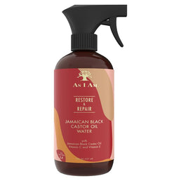 AS I AM -Spray capillaire WATER RICIN NOIR DE JAMAIQUE 473ml