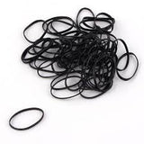 ELASTIQUE CHEVEUX  NOIR X300