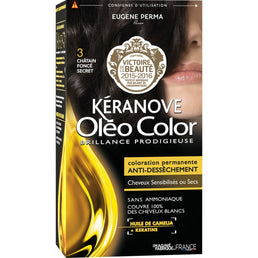 KERANOVE- Oléo Color-3 - Châtain foncé secret - 60ml