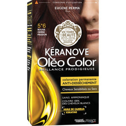 KERANOVE- Oléo Color-5*6 - Rouge cerise passion - 60ml