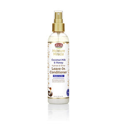 African Pride Moisture Miracle- Après-shampoing sans rinçage Lait de coco & Miel-237ml