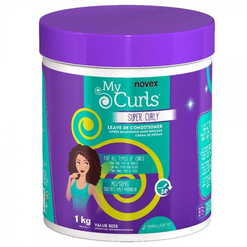 Novex- MY CURLS-Super CURLY Après-Shampooing sans Rinçage 1kg