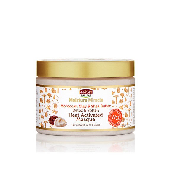 African Pride Moisture Miracle- Masque capillaire Argile & Karité