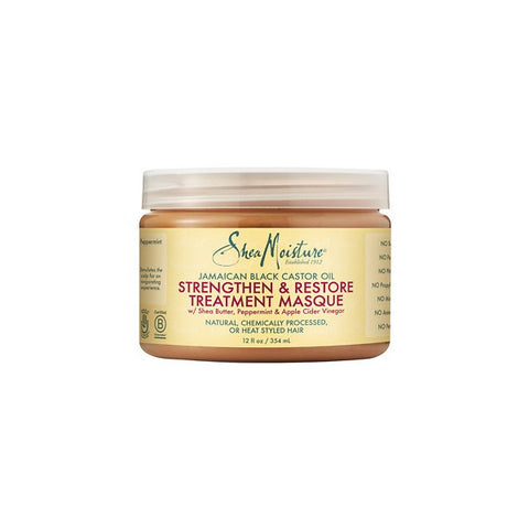 SHEA MOISTURE-JBC -Masque croissance RICIN  -354ml