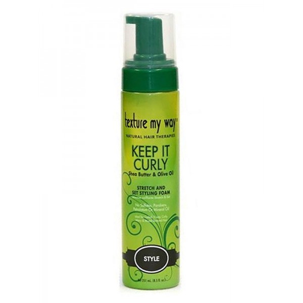 Mousse coiffante pour boucles 251ml (Keep it Curly) Référence