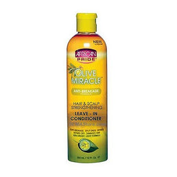 AFRICAN PRIDE -Olive Miracle Hair and Scalp Strenghtening Leave-In Conditioner - 355ML