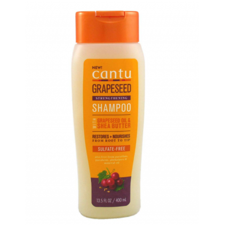 CANTU-Shampoing réparateur aux PEPINS DE RAISINS 400ml