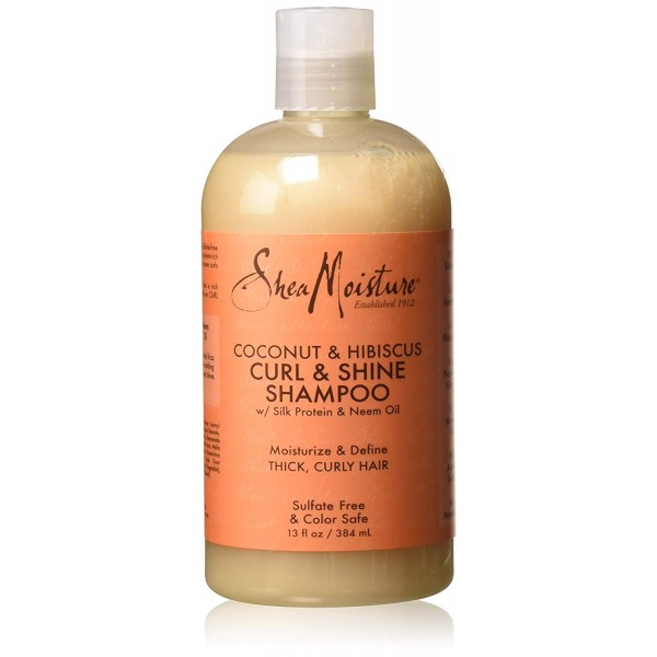 SHEA MOISTURE-COCONUT & HIBISCUS-Shampooing 