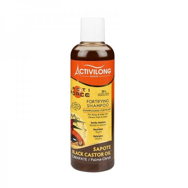 ACTIVILONG-Shampooing fortifiant BLACK CASTOR OIL 250ml