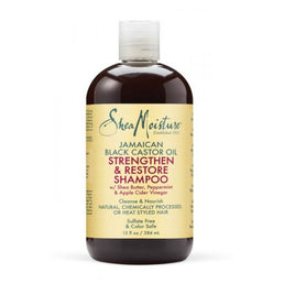 SHEA MOISTURE-Shampooing Ricin Black Castor Oil 384ml