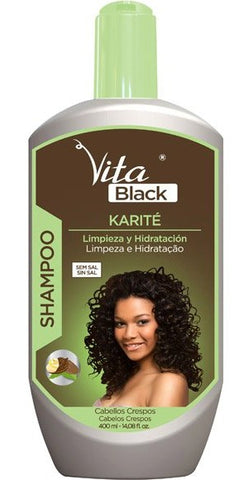 VITA BLACK-Shampooing Beurre de Karité (400ml)